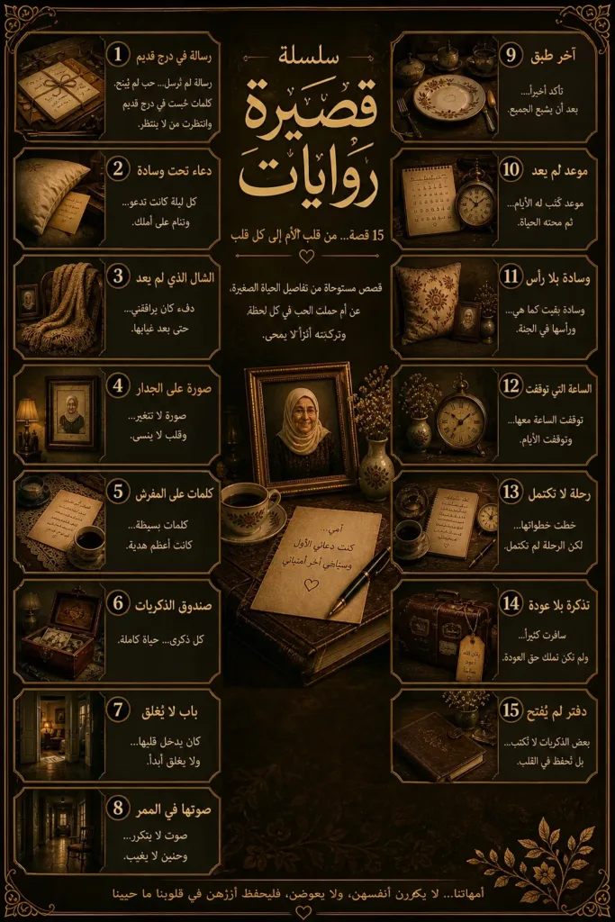 فهرس سلسلة روايات قصيرة