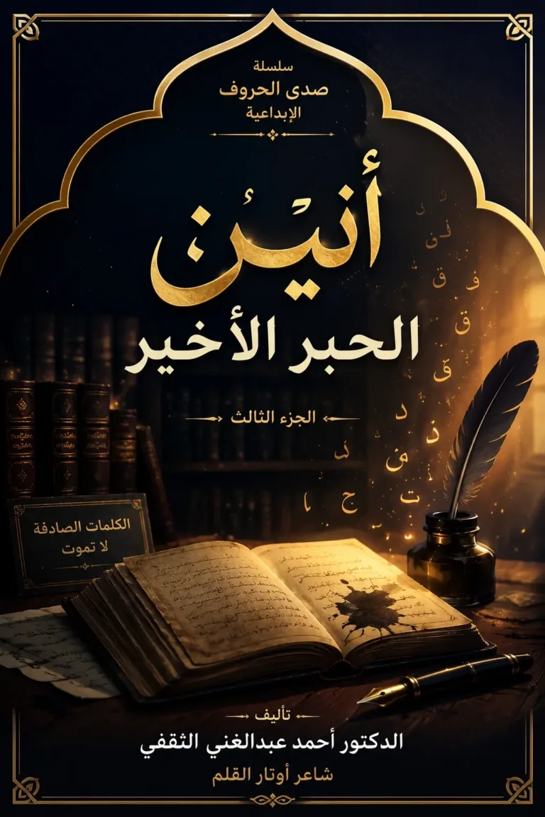 أنين الحبر الأخير